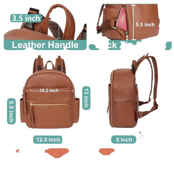 🎉 Mominside multi pocket functional diaper bag backpack! - Picture 5 of 8